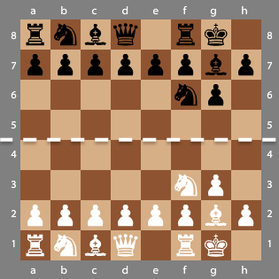 How does the position of the kings shows the result of the game? : r/chess
